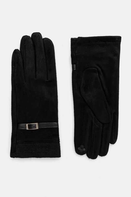 Answear Lab manusi imitatie de piele intoarsa negru zs38.ios