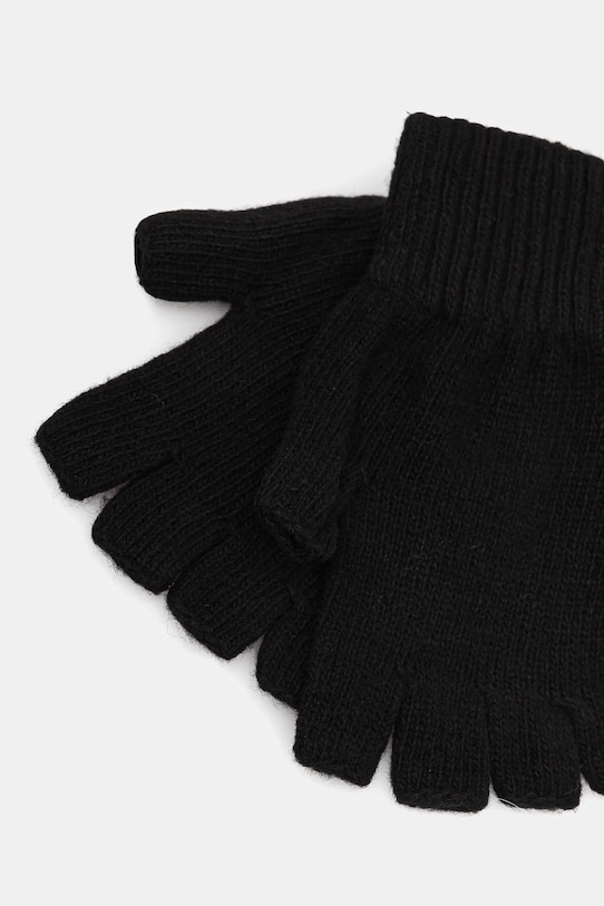 Palčiaky s prímesou vlny Answear.LAB mitalia.fos čierna WW25