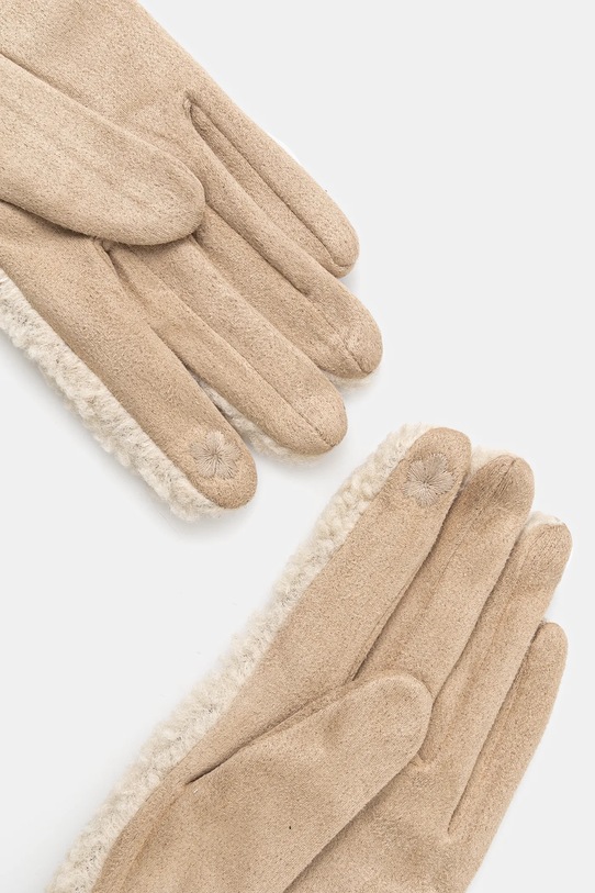 Rukavice Answear.LAB edzs32.ims béžová WW25