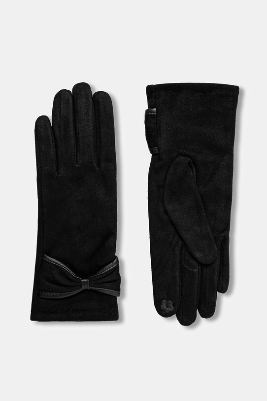 Answear Lab manusi imitatie de piele intoarsa negru zs36.ims