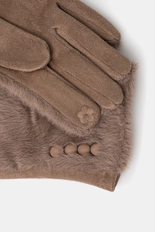 Рукавички Answear.LAB ED.ZS31.IKK бежевий WW25
