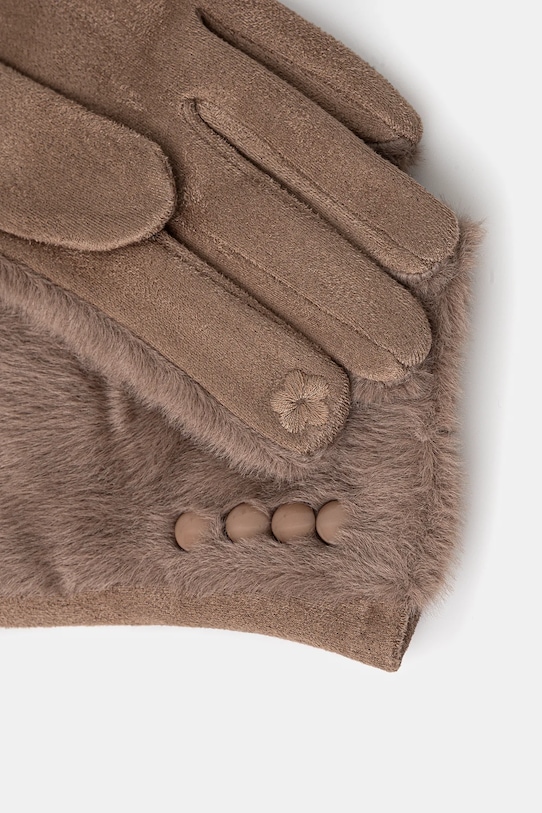 Answear.LAB rękawiczki ED.ZS31.IKK beżowy WW25