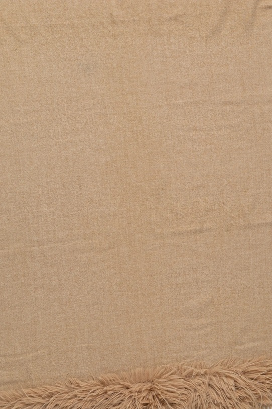 Answear.LAB szalik wełniany FM23102.fos beżowy WW25