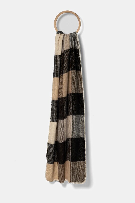 Answear Lab esarfa de lana panza negru E10297.hos