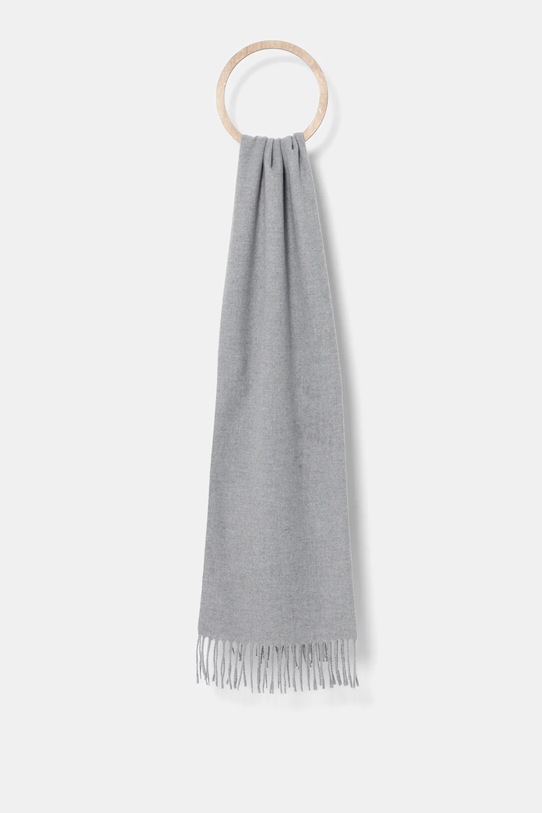 Šála Answear.LAB pletenina šedá JW271