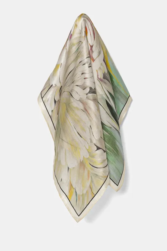 Hedvábný šátek Answear.LAB látka vícebarevná 1167.CMS