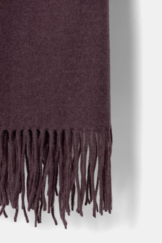 Kašmírový šál Answear.LAB qr18.ims fialová WW25