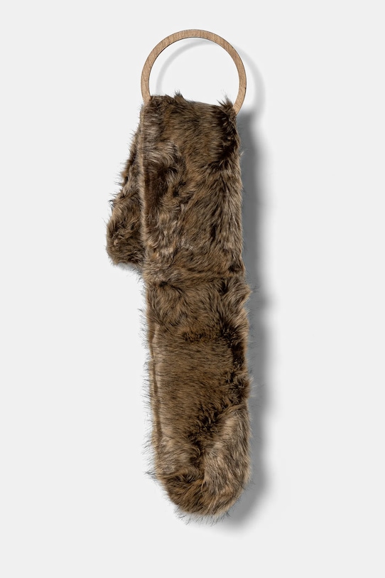 Answear.LAB szalik tkanina beżowy 6803.1.ILK