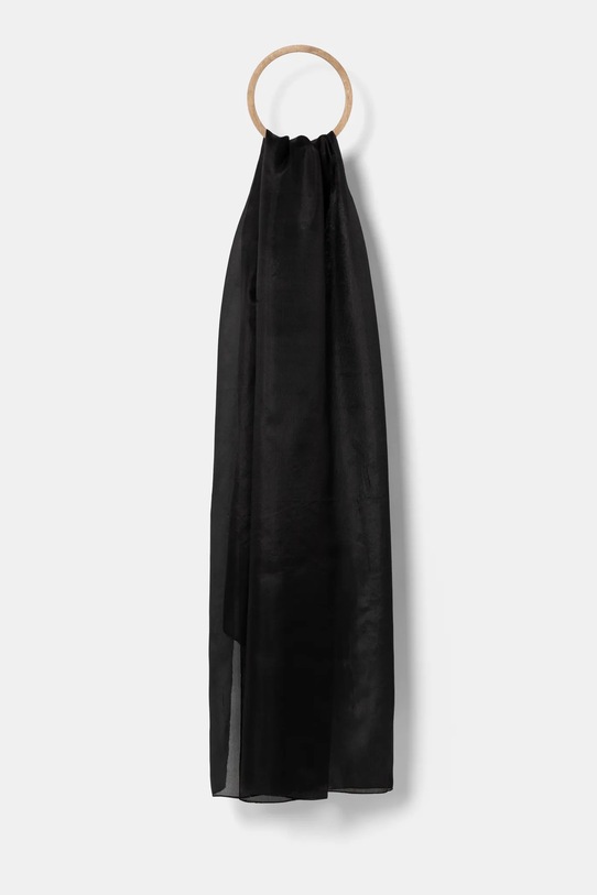 Answear Lab sal de matase matase negru UNI.SILK.flk