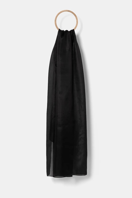 Answear Lab sal de matase matase negru UNI.SILK.flk