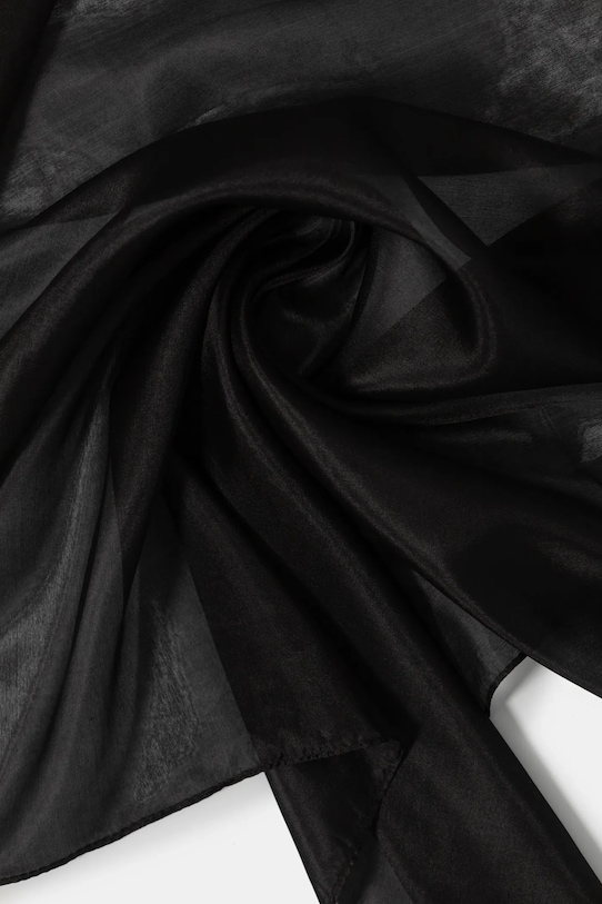 Answear Lab sal de matase UNI.SILK.flk negru WW25