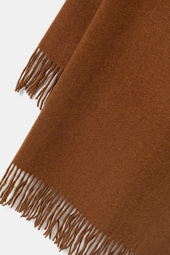 Answear.LAB szalik z dodatkiem kaszmiru pashmina.cof.flk brązowy WW25