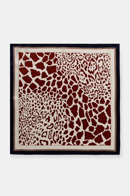 Answear Lab foulard in seta tessuto rosso 1286.CMS