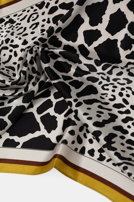 Аксессуары Шелковый платок на шею Answear.LAB 1287.CMS жёлтый