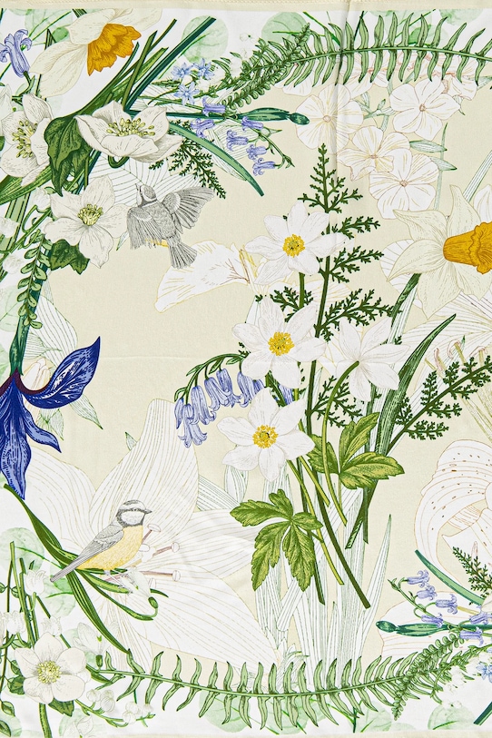 Svilena marama Answear.LAB 1291.CMS zelena WW25