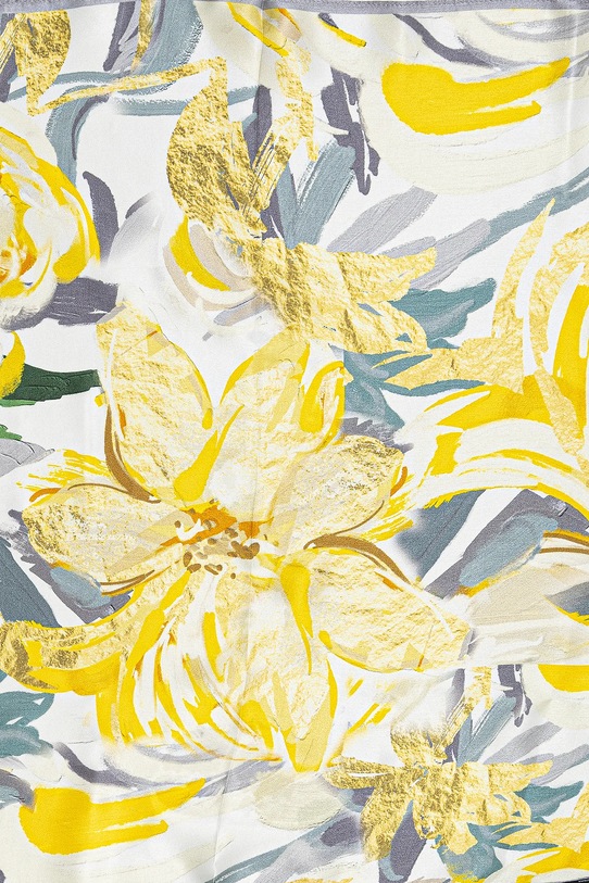 Answear.LAB selyem kendő 50x50..fos sárga WW25