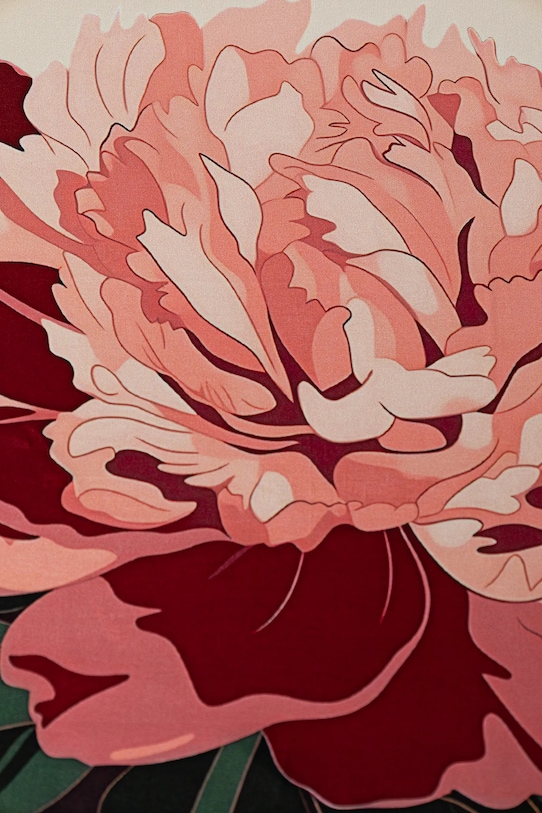 Svilena marama Answear.LAB 1364.cjk zelena WW25