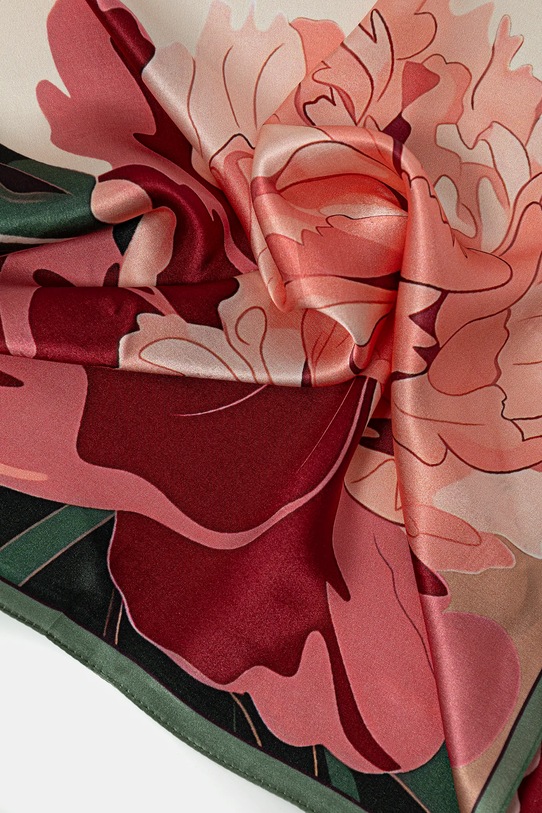 Dodaci Svilena marama Answear.LAB 1364.cjk zelena