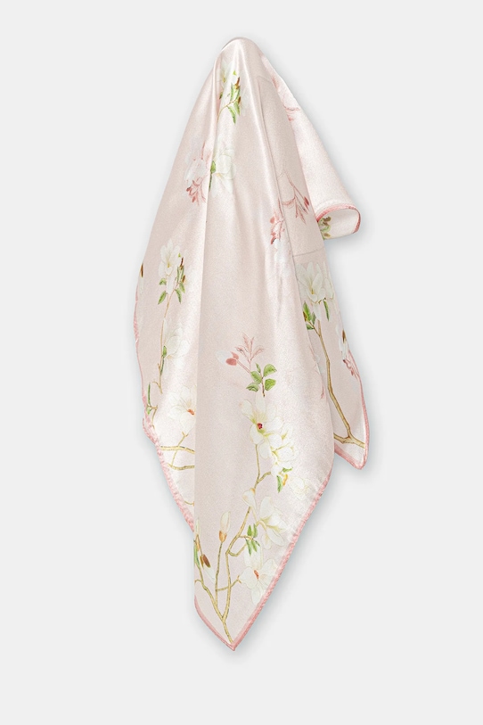 Answear Lab esarfa de matase matase roz 50.50b.fh