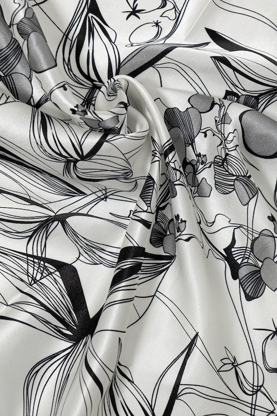 Doplnky Hodvábna šatka Answear.LAB 50.50f.FH biela