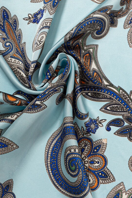 Doplňky Šátek s hedvábím Answear.LAB ED.YF.624.iak modrá