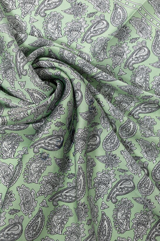 Doplňky Šátek s hedvábím Answear.LAB ED.YF.531.iak tyrkysová