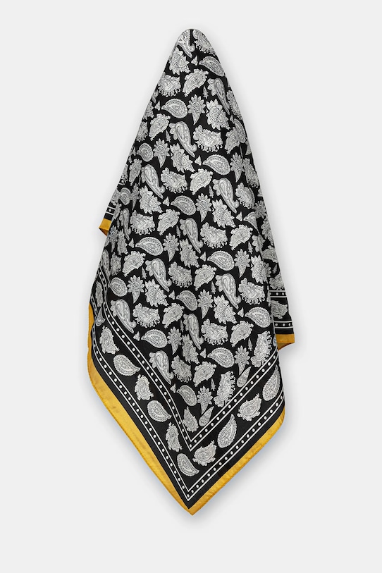 Шовкова хустка Answear.LAB тканина чорний ED.YF.531.iak