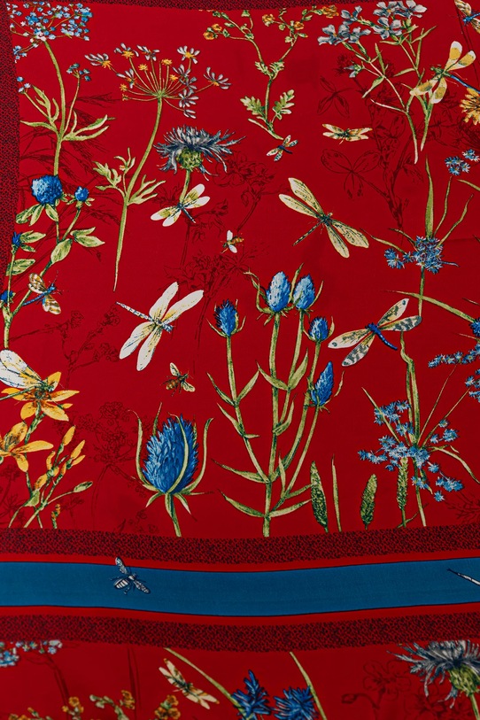 Answear.LAB apaszka z jedwabiem ED.YF.576.iak czerwony WW25