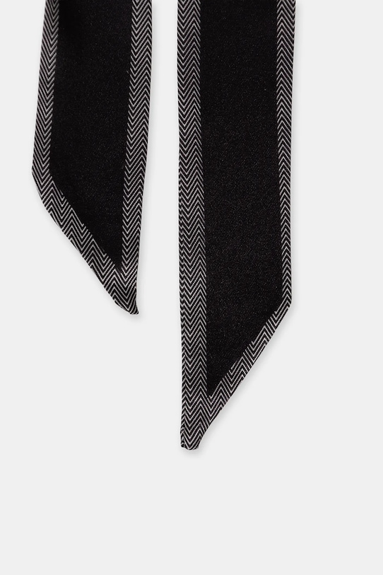 Answear.LAB apaszka z jedwabiem ED.YF.616.iak czarny WW25