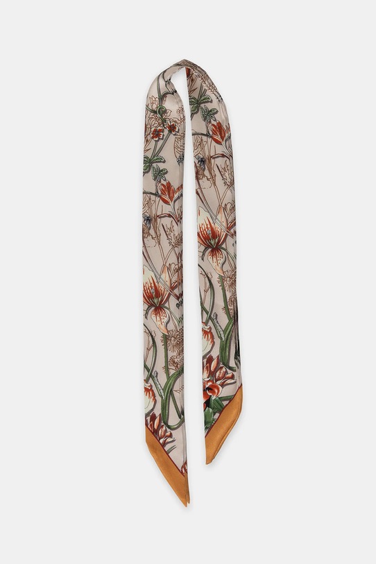 Answear Lab o esarfa cu matase panza portocaliu ED.YF.618.iak