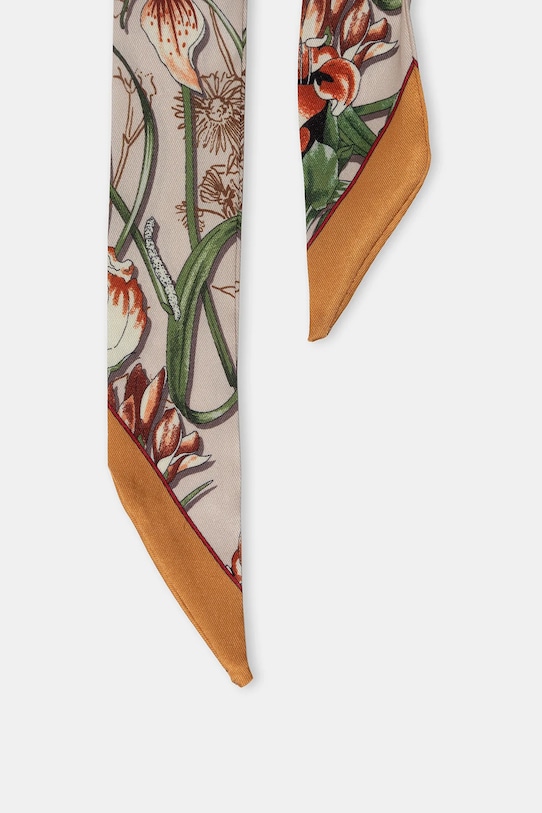 Answear Lab o esarfa cu matase ED.YF.618.iak portocaliu WW25