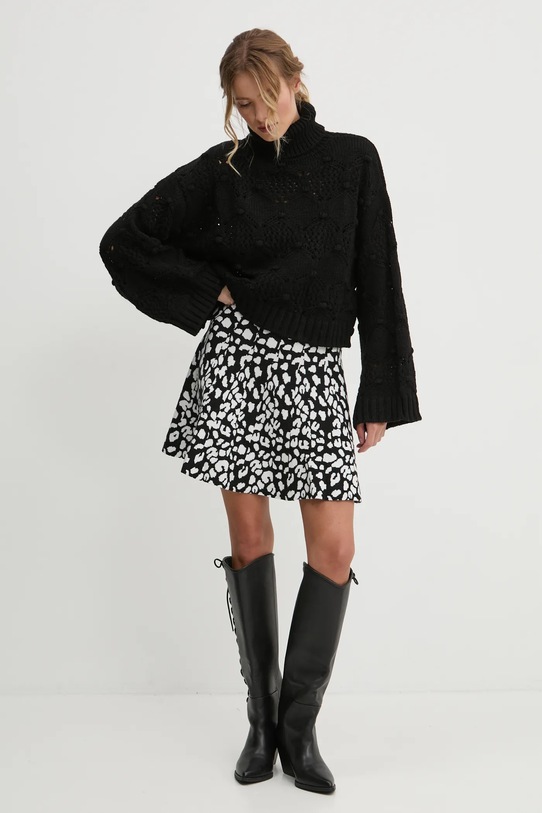 Sukně Answear.LAB W0857.hos černá WW25