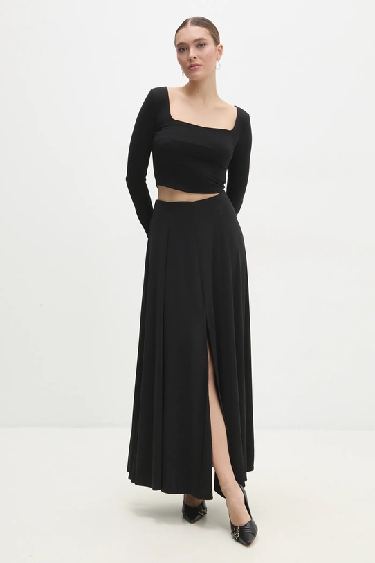 Sukně Answear.LAB 92633.ios černá WW25