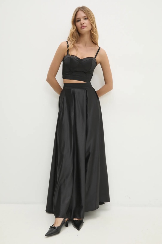 Sukňa Answear.LAB čierna 7286.ims