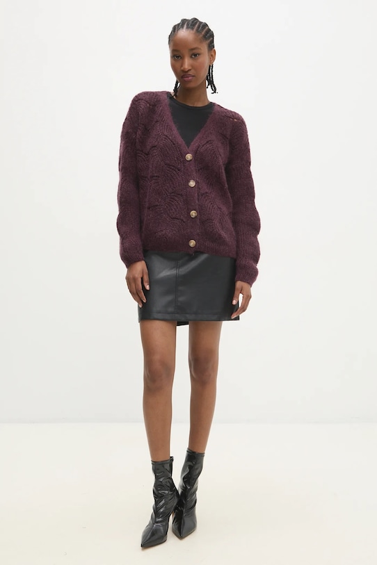 Answear Lab fustă ASD93121.hms negru WW25