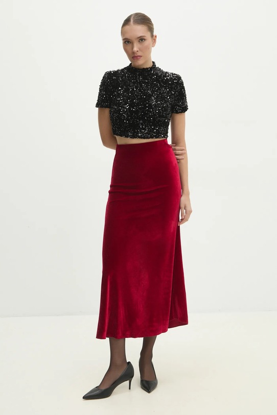 Sukňa Answear.LAB 23240LJ.fos červená WW25