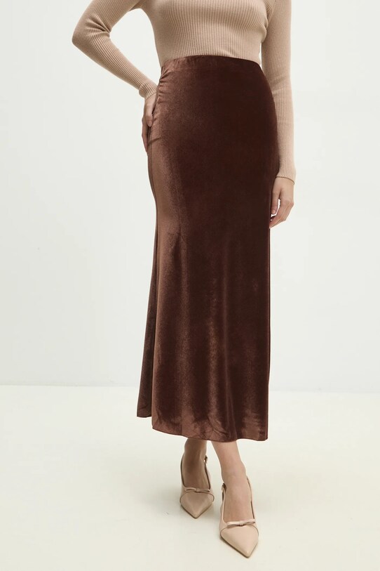 Answear Lab gonna maxi marrone 23240LJ.fos