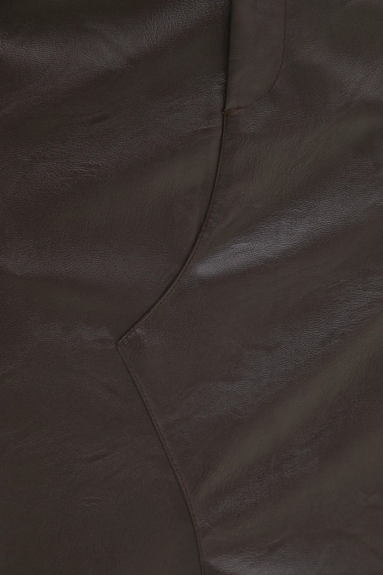 Φούστα Answear.LAB καφέ v3463.fms