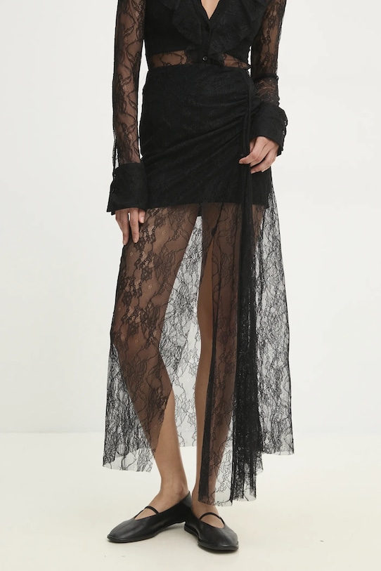 Answear.LAB gonna semplice nero LD2271.hlk