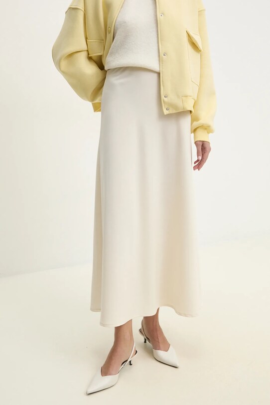 Спідниця Answear.LAB casual білий LD2246.hlk