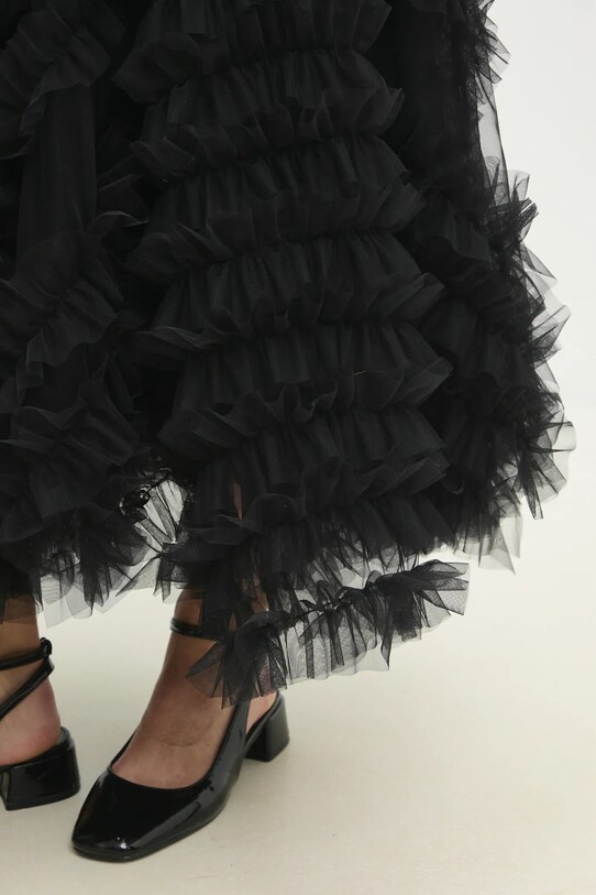 Answear Lab fustă A22582.HWK negru