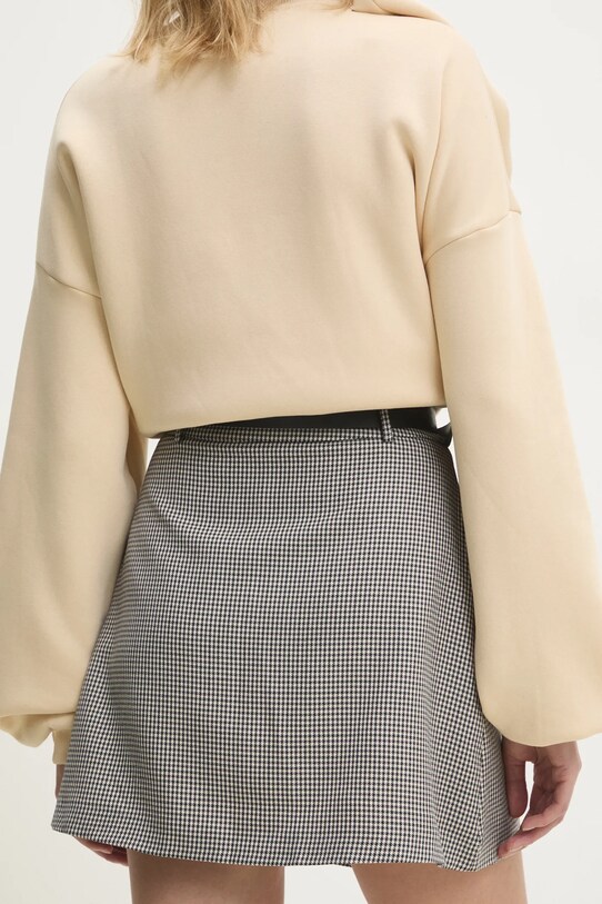 Îmbrăcăminte Answear Lab fustă din bumbac 4497.tos gri