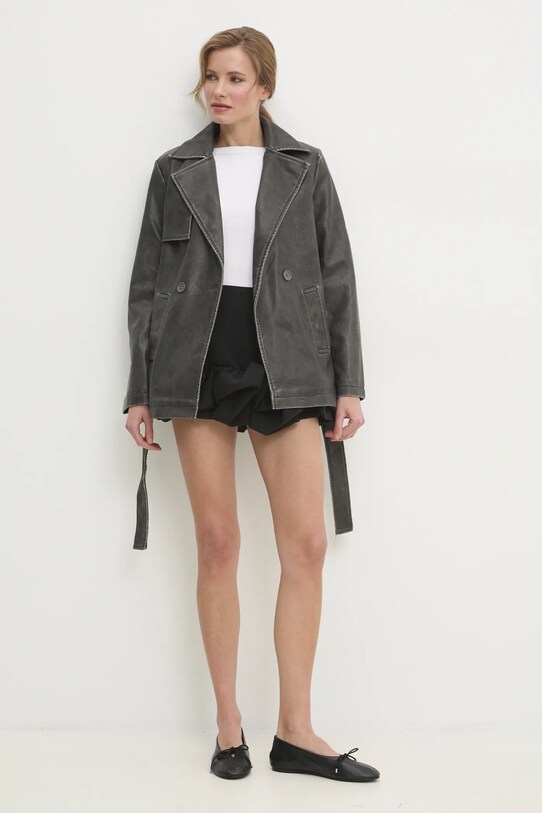 Answear Lab fustă LD2222.HWK negru WW25
