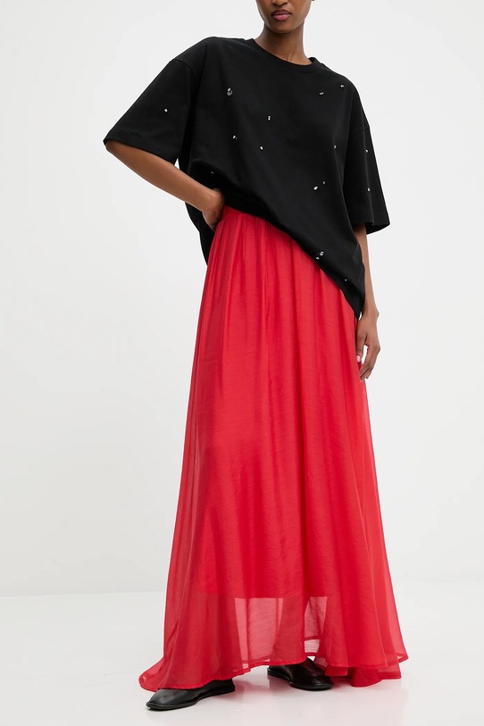 Answear Lab spódnica casual czerwony SK10192.IKK
