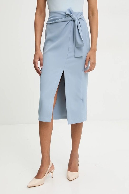 Answear.LAB szoknya elasztánnal kék 4612.IKK