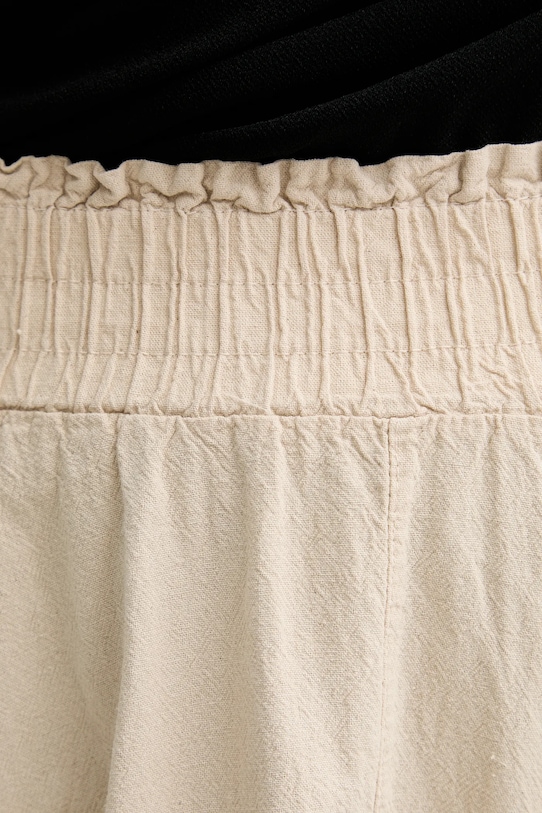 Бавовняна спідниця Answear Lab бежевий 2523013.tos