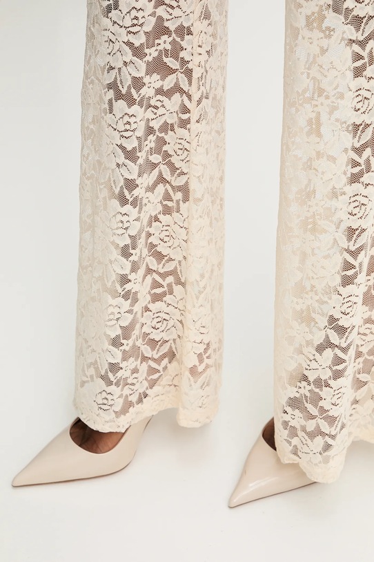 Kalhoty Answear.LAB béžová 23340.flk