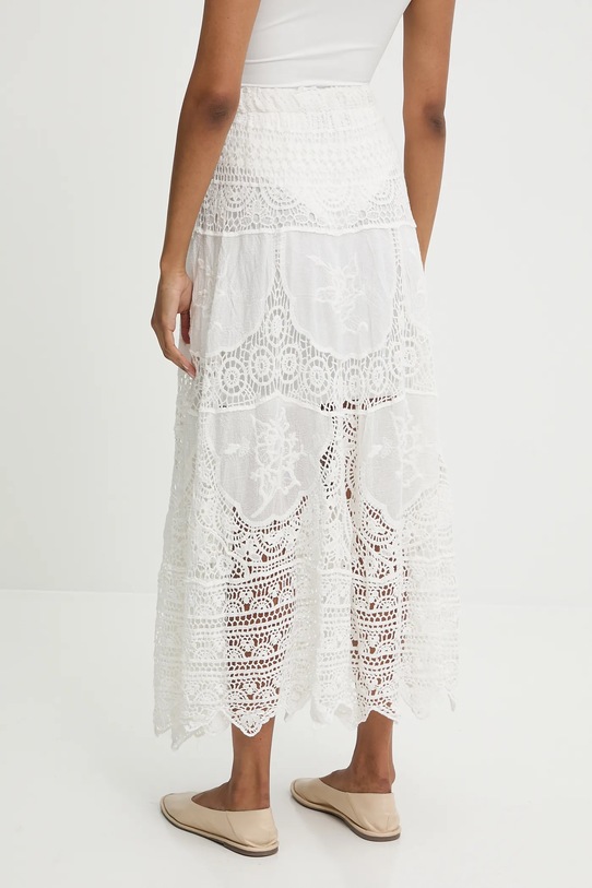 Odzież Answear.LAB spódnica bawełniana 14256.iak biały