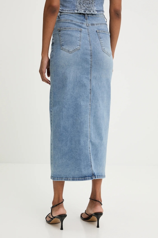 Odzież Answear.LAB spódnica jeansowa N2677.hak niebieski