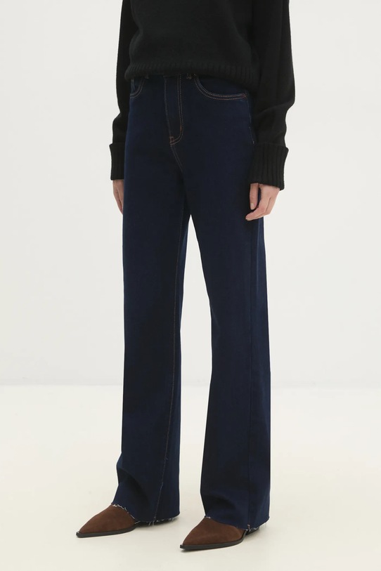 Τζιν παντελόνι Answear.LAB σκούρο μπλε 8430.hms